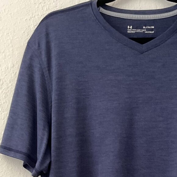 UNDER ARMOUR LOOSE FIT HEAT GEAR SHIRT NAVY XL - Picture 8 of 9